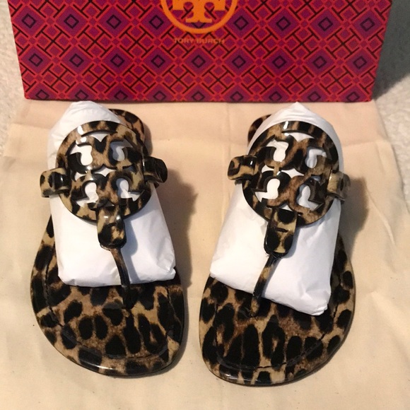 leopard miller sandals